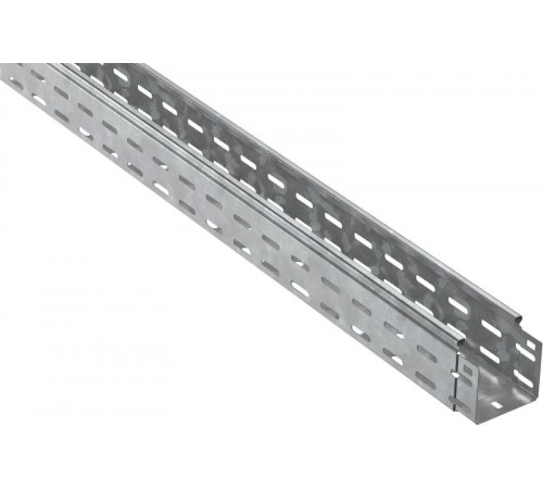 ESCA Лоток перфорированный 80х80х3000-1,0 HDZ  CLP10-080-080-100-3-M-HDZ  IEK