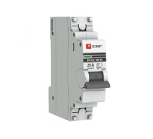 Выключатель нагрузки модульный ВН-63, 1P 25А EKF PROxima  SL63-1-25-pro  EKF (замена - S63125)
