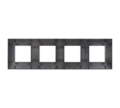 SKANDY Рамка 4-местная SK-F04Sh шампань  SK-M42-K37  IEK