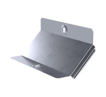 Крышка угла вертикально внутреннего 45 градусов Стандарт INOX (AISI 316) 200  PR16.3308  Промрукав