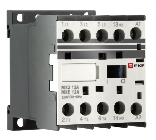 Миниконтактор МКЭ 12А 24В 1NO EKF PROxima  Mctr-s-12-24  EKF