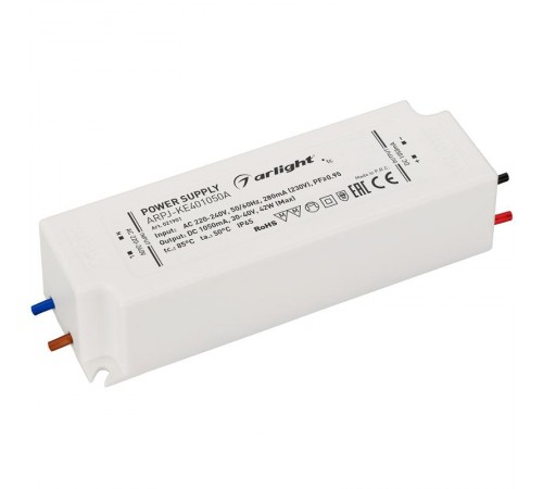 Блок питания ARPJ-KE401050A (42W, 1050mA, PFC)  021901  Arlight