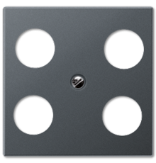 Накладка для SAT-TV-розетки Hirschmann  A561-4SAT1ANM  Jung