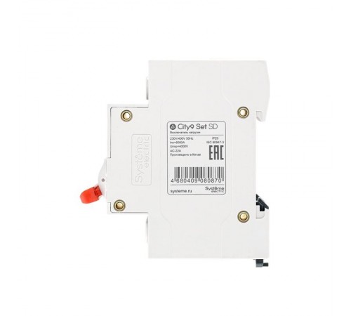 Выключатель нагрузки модульный 4П 40А City9  C9S16440  SE