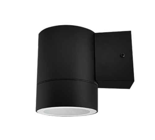 Светильник уличный односторонний GX53S-1B-ЦИЛИНДР алюминий под лампу GX53 230B черный IP65  4690612023519  IN HOME