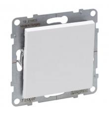 SUNO Переключатель промежуточный 10АХ 250В. Винтовые зажимы. Цвет "Белый"  721107  Legrand