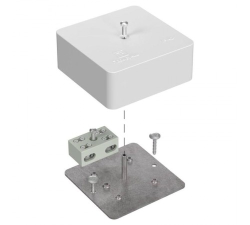 Коробка огнестойкая разветвительная для кабель-канала 40-0450-FR6.0-4-2-Р E15-Е60 75х75х30  40-0450-FR6.0-4-2-Р  Промрукав