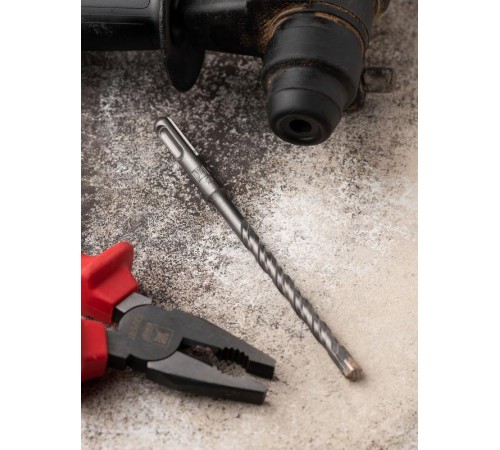 Бур по бетону SDS-plus 8х160 мм (4 резца)(4S спираль) EKF Expert  db-8-160-4x4  EKF