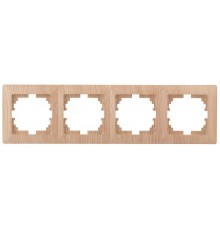 4-504-11 Intro Рамка на 4 поста, СУ, Solo, сосна  Б0043430  Intro