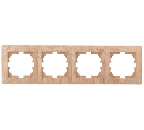 4-504-11 Intro Рамка на 4 поста, СУ, Solo, сосна  Б0043430  Intro