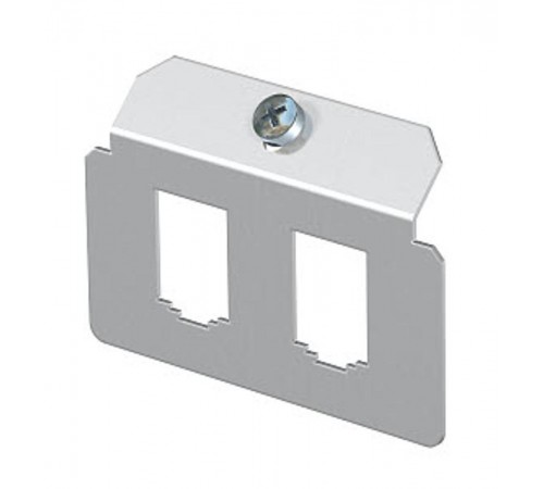 Суппорт для установки модулей в монтажную рамку MTU тип B (сталь) (MTM 2B)  7407784  OBO Bettermann