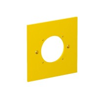 Накладка блока питания VH для монтажа устройств, 95x95 мм (желтый) (VH-P7)  6109839  OBO Bettermann