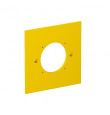 Накладка блока питания VH для монтажа устройств, 95x95 мм (желтый) (VH-P7)  6109839  OBO Bettermann