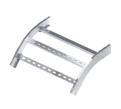 Угол вертикальный внешний 45 градусов 100х100, R600, 1,5 мм, AISI 304  ILPM61010C  DKC