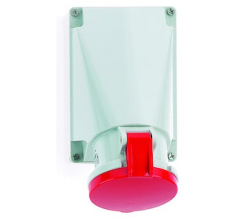 Розетка настенная 63A 4р(3P+PE) 6h 400V IP44 1127Р (Розетка настенная 63A 4р(3P+PE) 6h 400V IP44 1127Р) I 1127-Р-Bals I Bals