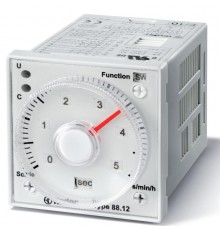 Таймер мультифункциональный (AI a, AI b, DI a, DI b, GI, SW); монтаж на панель или в розетку; 8-штырьковый разъем  881202300002PAS  Finder