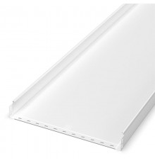 Лоток неперфорированный Стандарт 600х80х3000 (1,0 мм) RAL 9003 (6 м/уп)  PR16.10319  Промрукав
