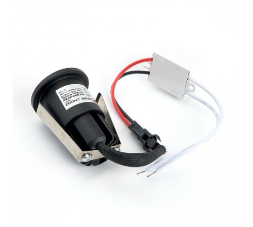 Светильник светодиодный встраиваемый для подсветки мебели LN003 3W 210 Lm 4000К черный золото  29697  FERON