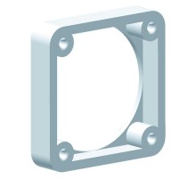 Рамка под розетки фланец 85х85 посад. отв. 70х70 мм I 189-Bals I Bals