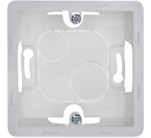 Inspiria Белый Коробка накладного монтажа 1-местная О/У  673980  Legrand