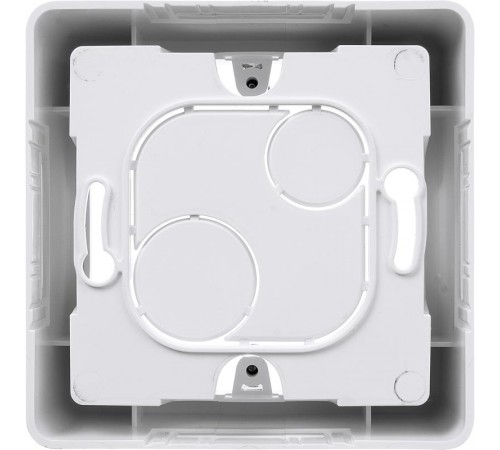 Inspiria Белый Коробка накладного монтажа 1-местная О/У  673980  Legrand