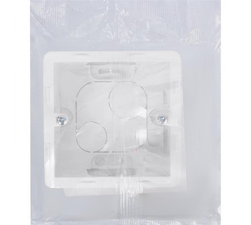 Inspiria Белый Коробка накладного монтажа 1-местная О/У  673980  Legrand