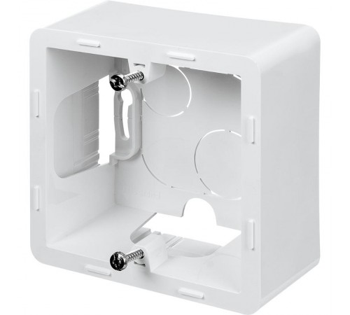 Inspiria Белый Коробка накладного монтажа 1-местная О/У  673980  Legrand