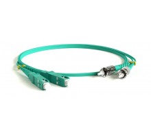 FC-D2-503-SC/PR-ST/PR-H-0.5M-LSZH-AQ Патч-корд волоконно-оптический (шнур) MM 50/125(OM3), SC-ST, 2.0 мм, duplex, LSZH, 0.5 м  378186  Hyperline
