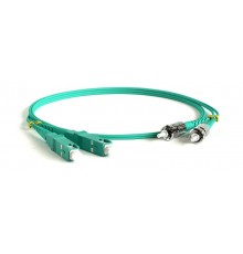 FC-D2-503-SC/PR-ST/PR-H-0.5M-LSZH-AQ Патч-корд волоконно-оптический (шнур) MM 50/125(OM3), SC-ST, 2.0 мм, duplex, LSZH, 0.5 м  378186  Hyperline