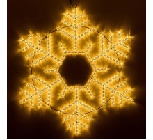 Фигура ARD-SNOWFLAKE-M10-1000x900-504LED Warm (230V, 31W) (Ardecoled, IP65)  034259  Arlight