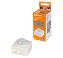 Датчик движения скрытый ДДСк-02 40Вт, 120с, 6м , 30Лк, 120(сбоку)+360(сверху)гр, IP20/IP44,  SQ0324-0046  TDM