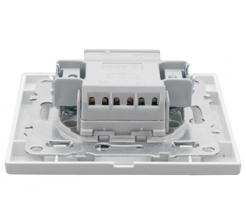 Минск Выключатель 2-клавишный СП,10А, белый EKF Basic  ERV10-023-10  EKF