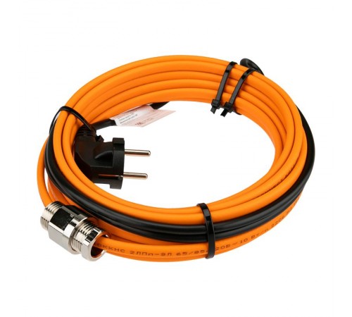 Кабель греющий саморегулирующийся 10 ККНС 2ЛПп-ЭЛ 65/85, в трубу, 6м/60Вт  51-0603-4  PROconnect