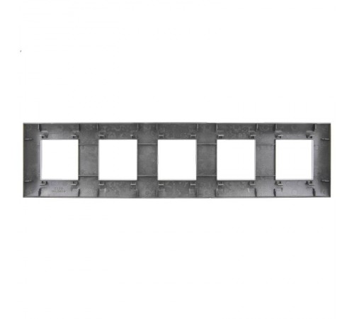 SKANDY Рамка 5-местная SK-F05Sh шампань  SK-M52-K37  IEK