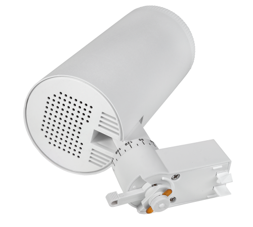 Светильник светодиодный трековый однофазный PTR 0728 ZOOM 28w 3000K 15-60° WH (белый) IP40  .5034341  JAZZWAY