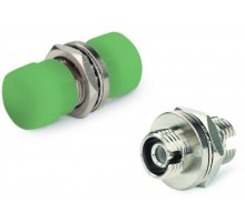 Адаптер проходной оптический FA-S00Z-FC/FC-N/GN-SL FC-FC, SM, simplex, корпус металл, зеленые колпачки  242815  Hyperline