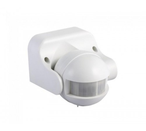 Датчик движения инфракрасный ДД 009 1200Вт 180 гр.12м IP44 белый  4690612033853  IN HOME