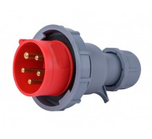 Вилка перен. 3Р+РЕ+N 16А 380В IP67 ВП-103  26114DEK  DEKraft