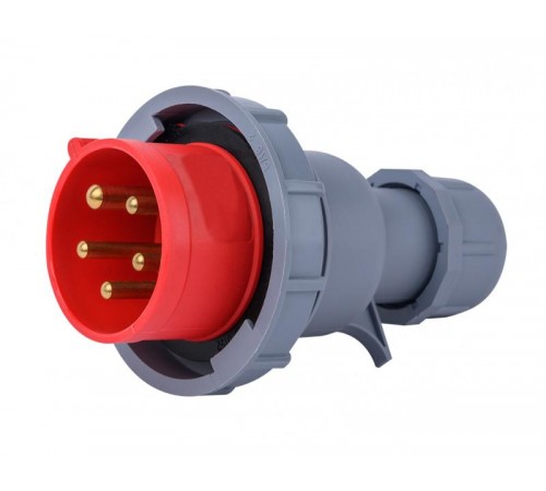 Вилка перен. 3Р+РЕ+N 16А 380В IP67 ВП-103  26114DEK  DEKraft