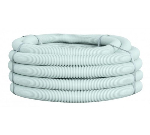 Труба гофр.ПВХ Plast с зондом d63мм (15м)  tg-z-63  EKF