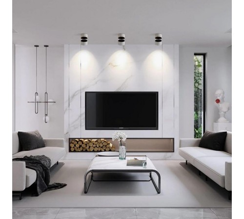 Светильник накладной светодиодный спот AL520, 25W, 2250Lm, 4000K, 90 градусов, черный  32464  FERON