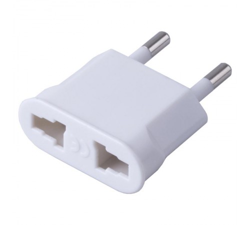 ADP6-03-20 Переходник сетевой Tefal б/з, 250В, 6A, белый  32859  STEKKER