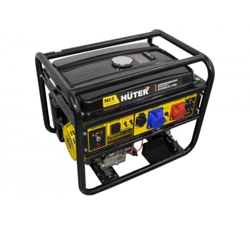 Электрогенератор DY9500LX-3 PRO-электростартер (380В/220В)  64/1/77  HUTER