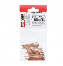 Гвоздь финишный омедненный 1,4х40 (40 шт) - пакет ( 0,025 кг)  104921  Tech-KREP