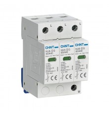 Ограничитель имп. перенапр. NU6-IIG 3Р In=15kA Uc=440B Im=40kA (R)  252542  CHINT