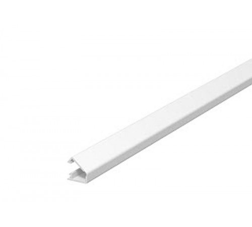 Мини-канал WDK с крышкой 4,5х9х2000 мм (борт 4,5 мм, крышка 9 мм, со скотчем) ПВХ белый RAL 9010  6150268  OBO Bettermann