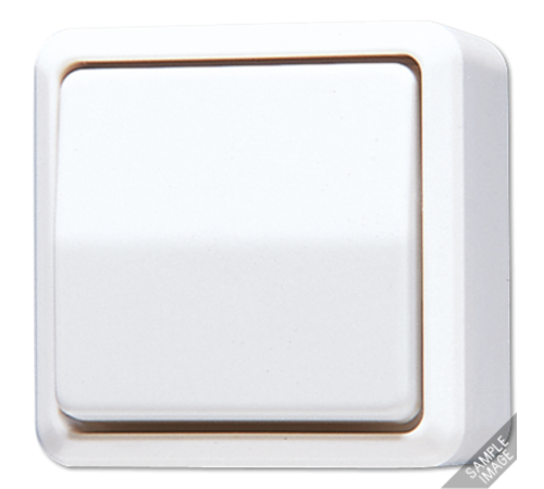 Выключатель перекрестный для накладного монтажа 607A Jung