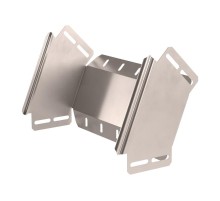 Угол вертикальный внешний 90 градусов Стандарт INOX (AISI 409) 300х100  PR16.3059  Промрукав