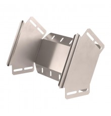 Угол вертикальный внешний 90 градусов Стандарт INOX (AISI 409) 300х100  PR16.3059  Промрукав