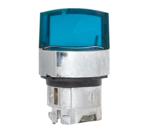 Исполнительный механизм переключателя ХB4 синий на 2 положения возвратный без фиксации, без подсветки с короткой ручкой EKF PROxima   XB4BD2L-B   EK